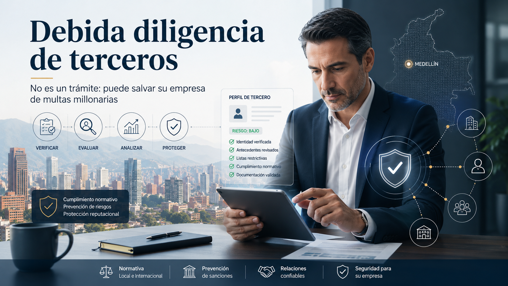 Debida diligencia de terceros: por qué no es solo un trámite (y puede salvar su empresa de multas millonarias)